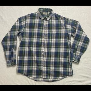 VTG 1990s LL Bean Flannel Made In USA